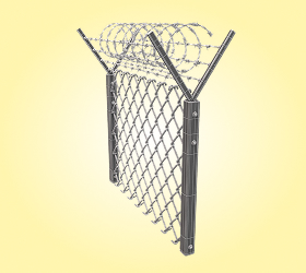 Y Angle Fencing Product Tamil Nadu